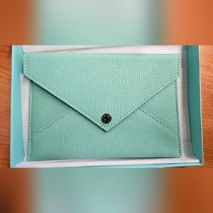 Tiffany & Co leather card holder